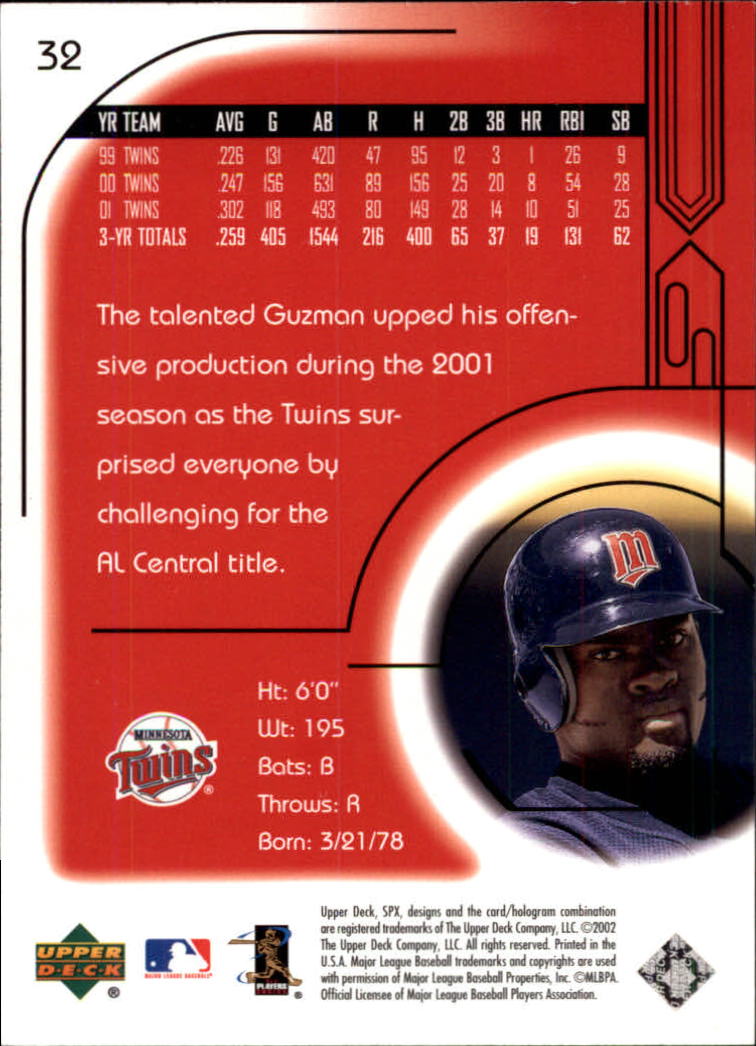 2002 SPx Baseball Card Pick - Picture 59 of 205