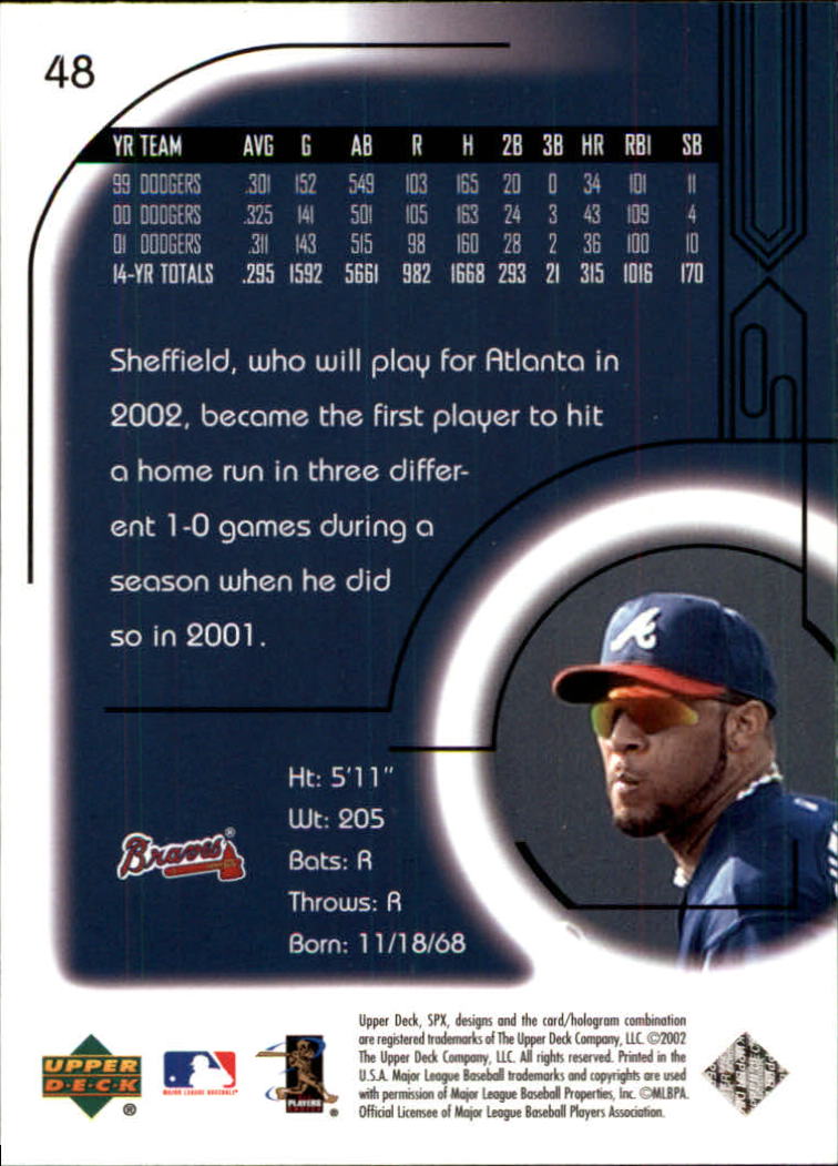 2002 SPx Baseball Card Pick - Picture 89 of 205