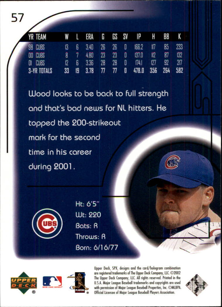 2002 SPx Baseball Card Pick - Picture 103 of 205