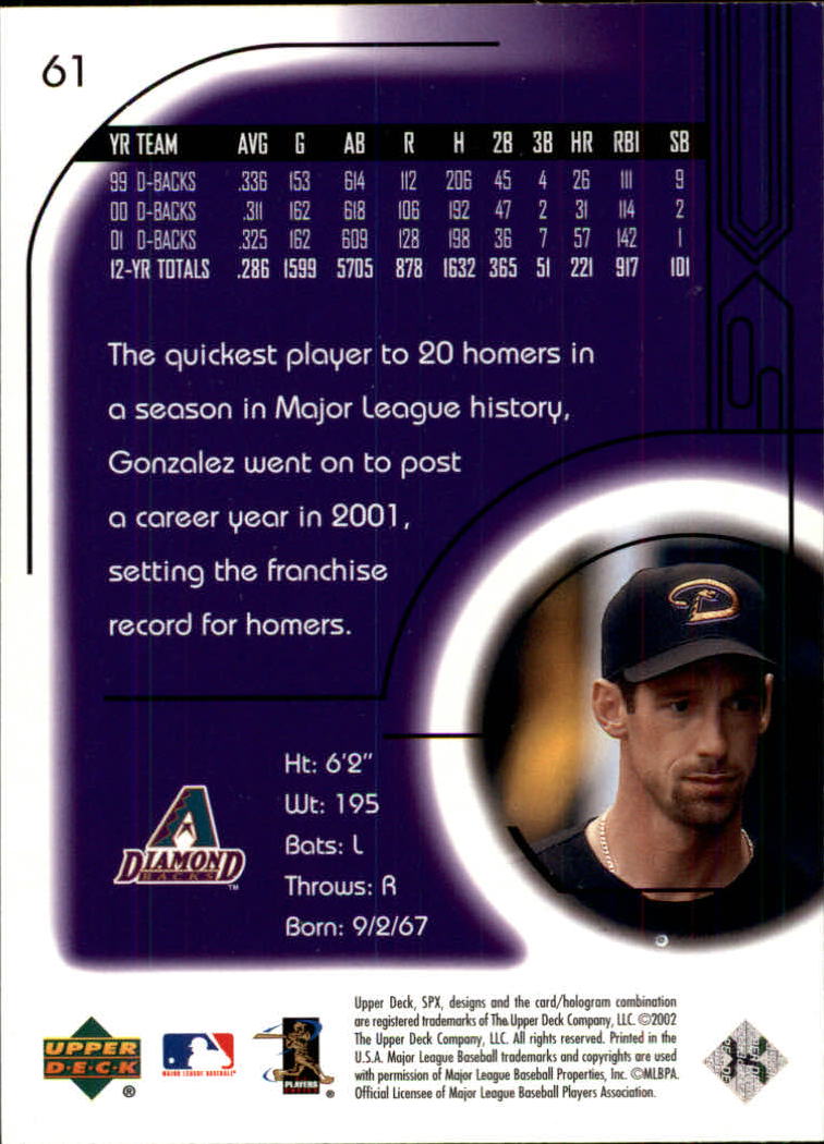 2002 SPx Baseball Card Pick - Picture 111 of 205