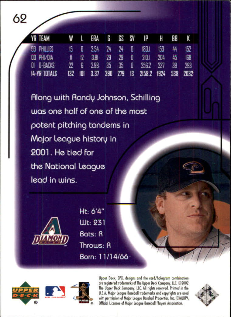 2002 SPx Baseball Card Pick - Picture 113 of 205