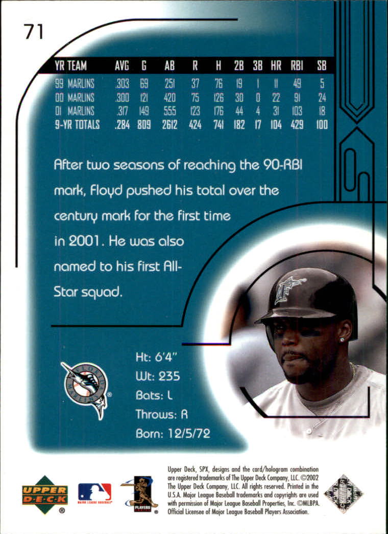 2002 SPx Baseball Card Pick - Picture 129 of 205