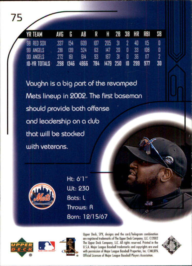 2002 SPx Baseball Card Pick - Picture 137 of 205