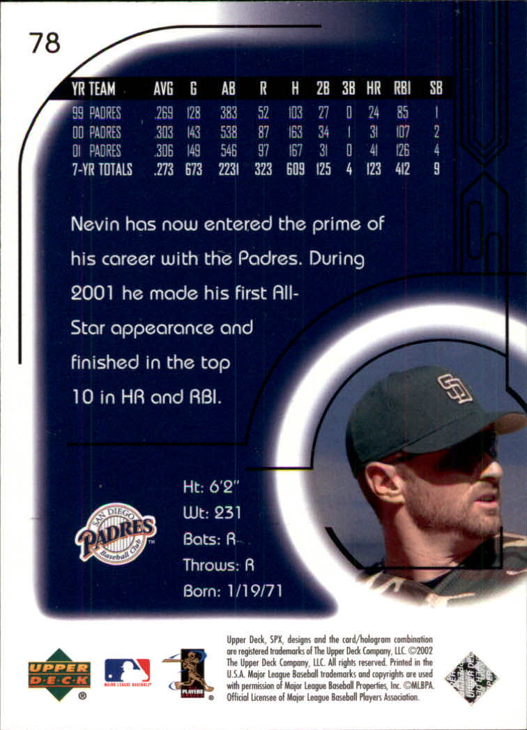 2002 SPx Baseball Card Pick - Picture 143 of 205