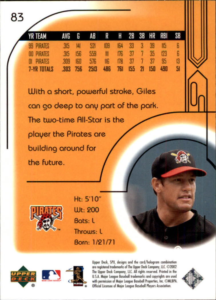 2002 SPx Baseball Card Pick - Picture 151 of 205