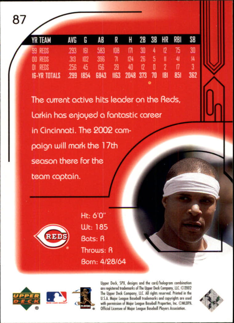 2002 SPx Baseball Card Pick - Picture 159 of 205