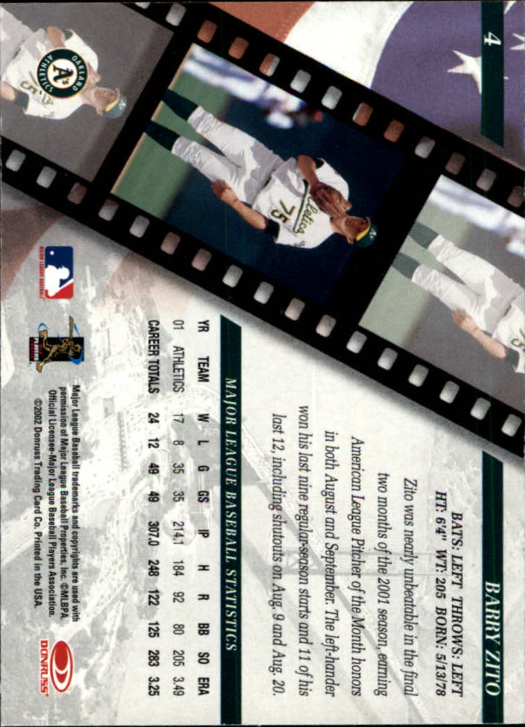 2002 Studio Baseball "Main Set" Cards #1 to #248 - Picture 7 of 231