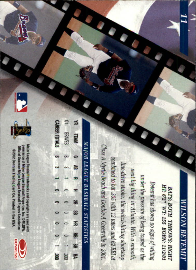 2002 Studio Baseball "Main Set" Cards #1 to #248 - Picture 17 of 231