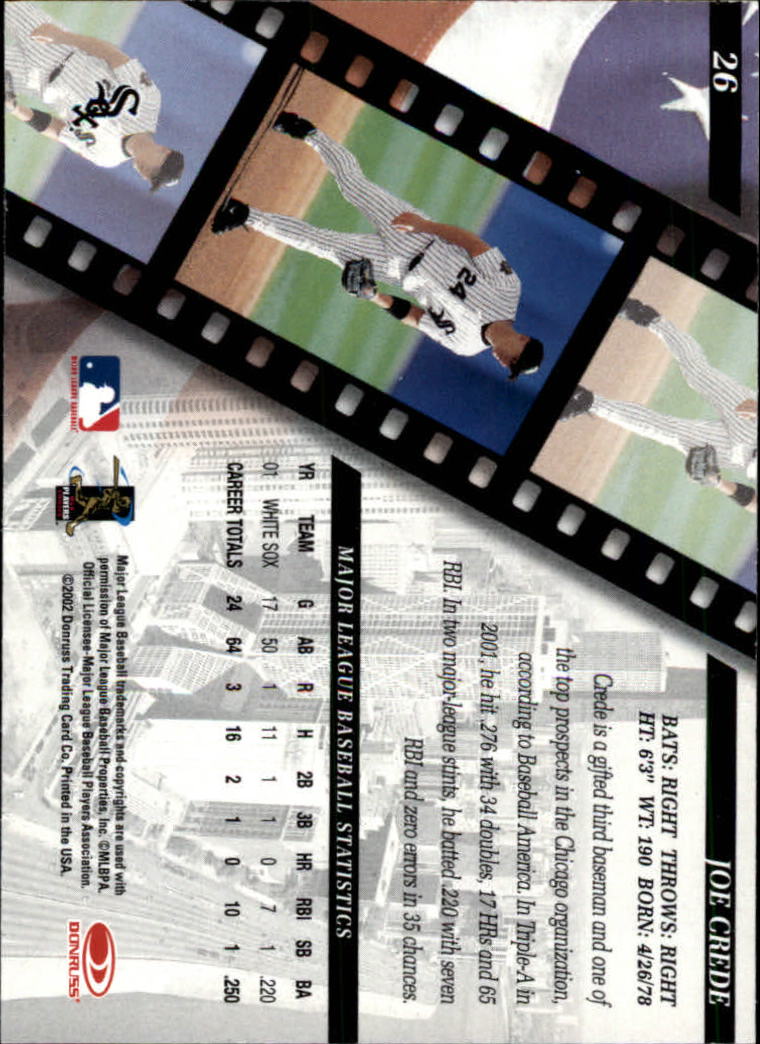 2002 Studio Baseball "Main Set" Cards #1 to #248 - Picture 29 of 231