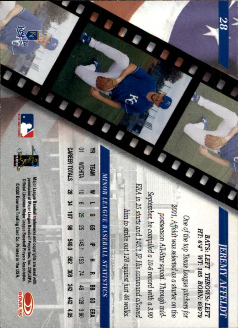 2002 Studio Baseball "Main Set" Cards #1 to #248 - Picture 33 of 231