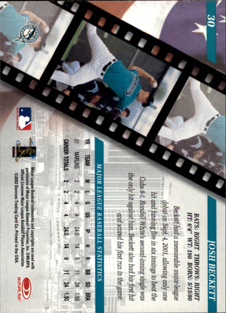 2002 Studio Baseball "Main Set" Cards #1 to #248 - Picture 37 of 231
