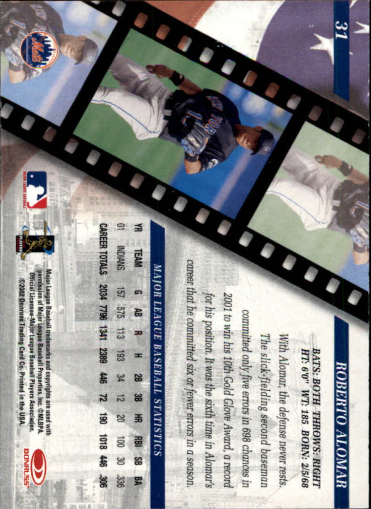 2002 Studio Baseball "Main Set" Cards #1 to #248 - Picture 39 of 231
