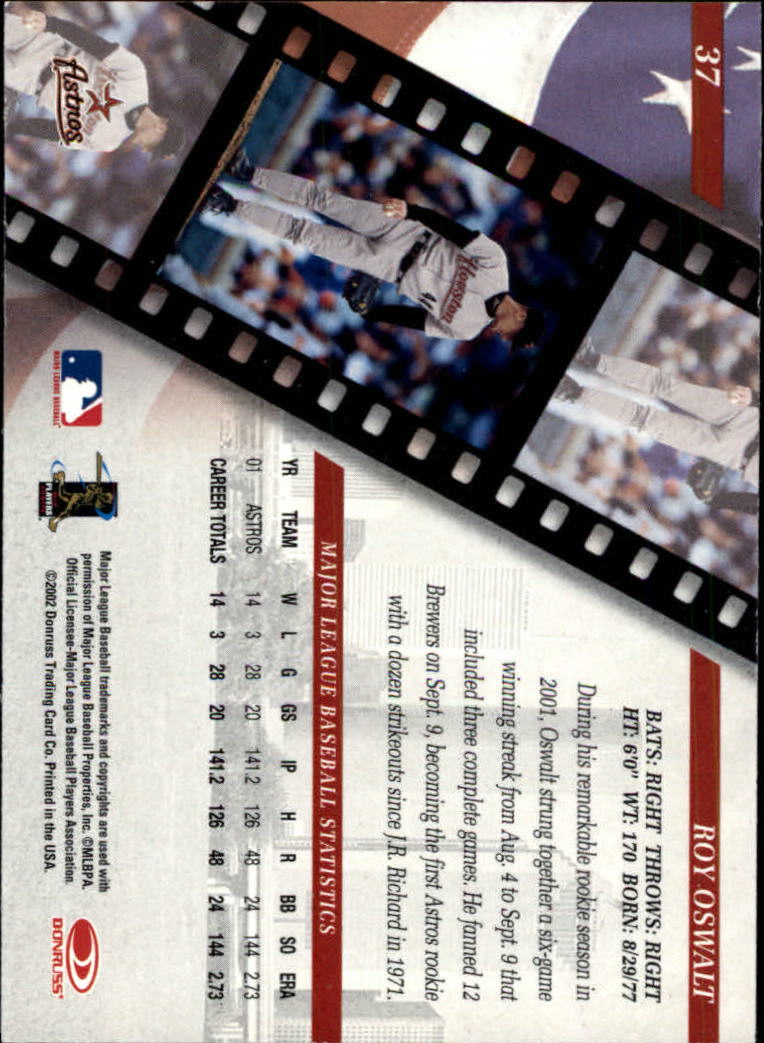 2002 Studio Baseball "Main Set" Cards #1 to #248 - Picture 47 of 231