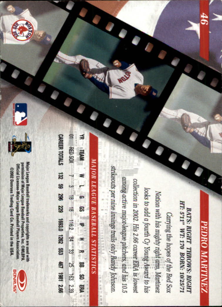 2002 Studio Baseball "Main Set" Cards #1 to #248 - Picture 55 of 231