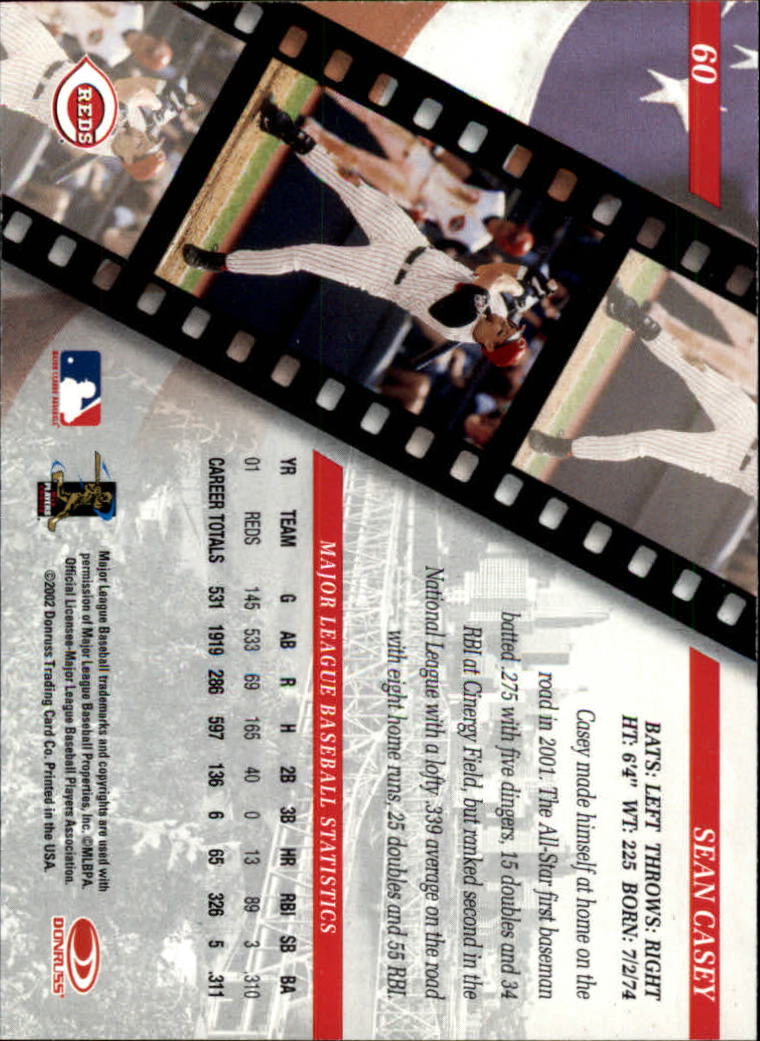 2002 Studio Baseball "Main Set" Cards #1 to #248 - Picture 69 of 231