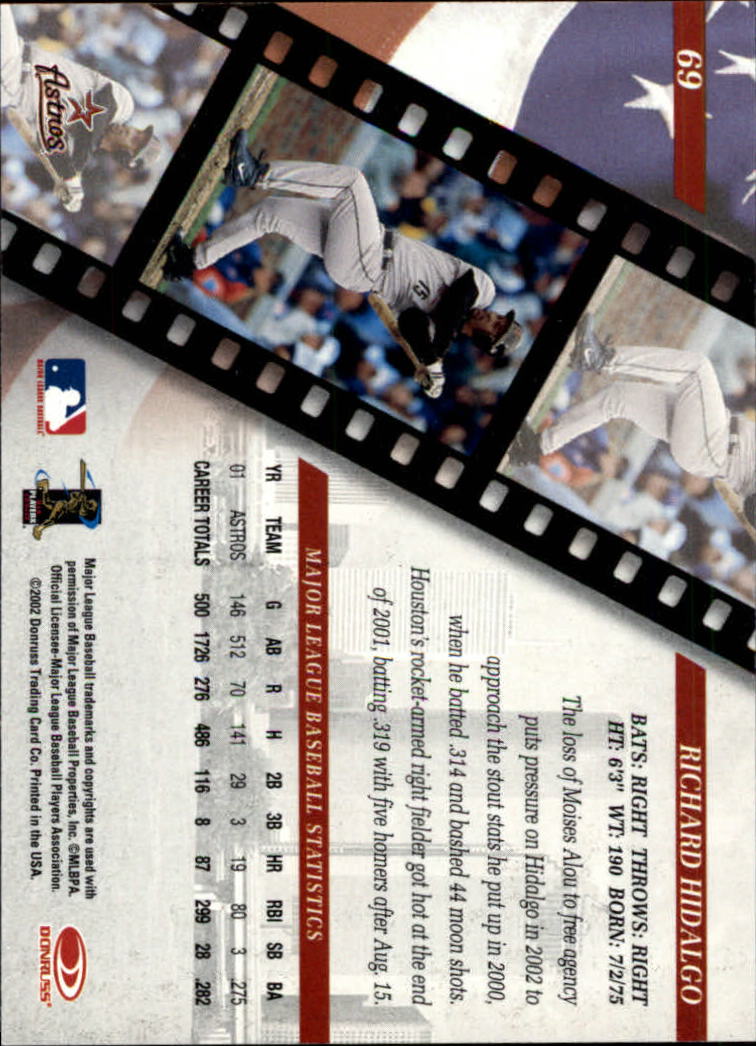 2002 Studio Baseball "Main Set" Cards #1 to #248 - Picture 81 of 231