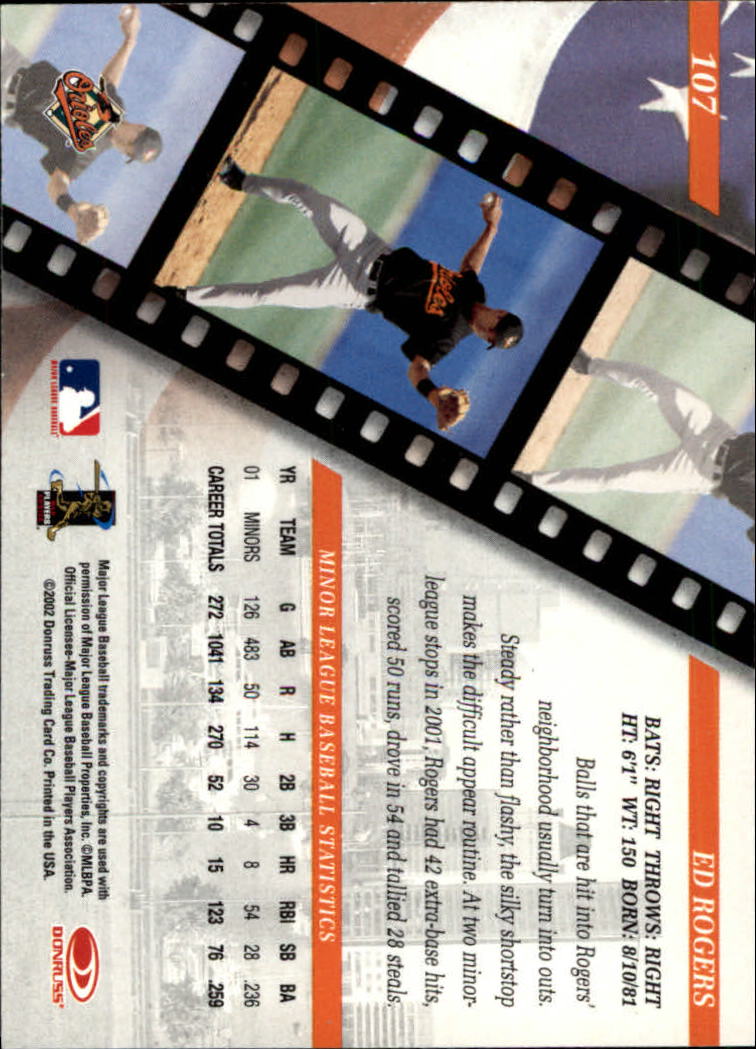 2002 Studio Baseball "Main Set" Cards #1 to #248 - Picture 125 of 231