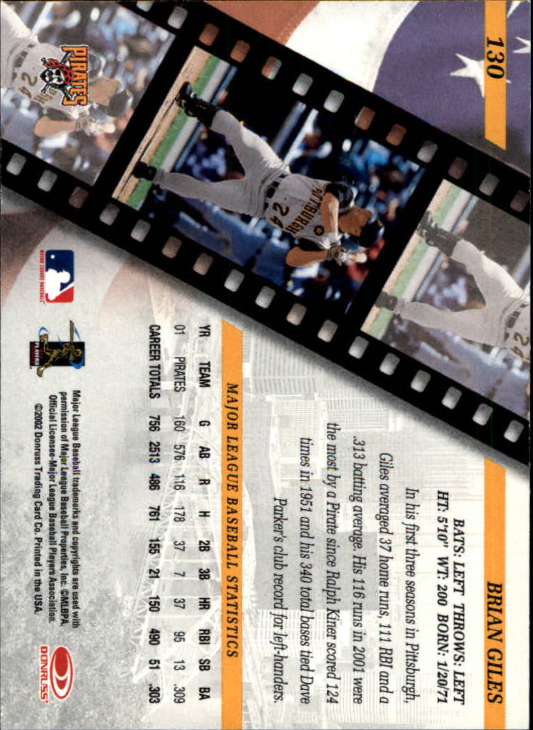 2002 Studio Baseball "Main Set" Cards #1 to #248 - Picture 147 of 231