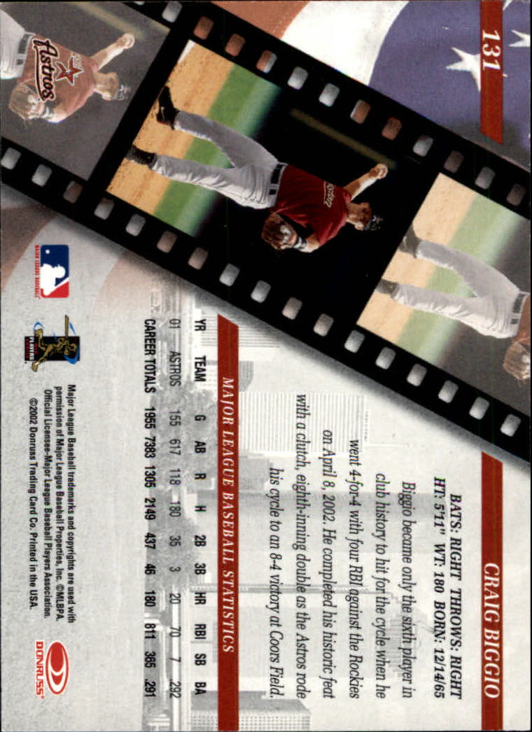 2002 Studio Baseball "Main Set" Cards #1 to #248 - Picture 149 of 231