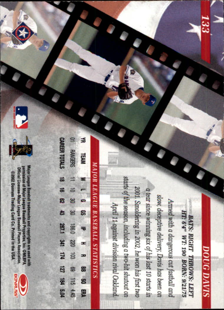 2002 Studio Baseball "Main Set" Cards #1 to #248 - Picture 151 of 231