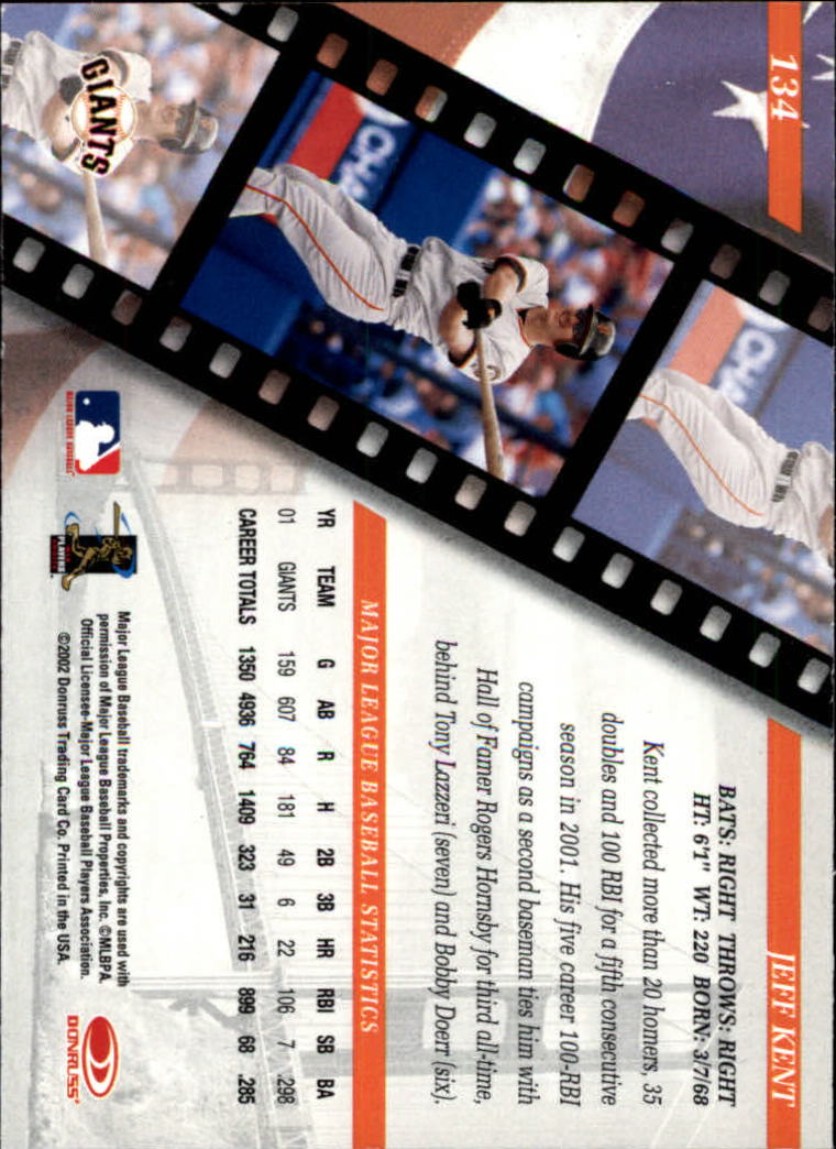 2002 Studio Baseball "Main Set" Cards #1 to #248 - Picture 153 of 231