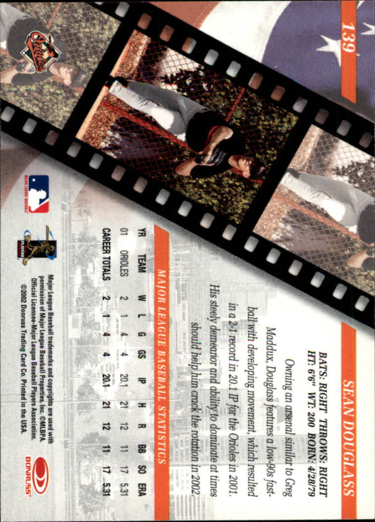 2002 Studio Baseball "Main Set" Cards #1 to #248 - Picture 155 of 231
