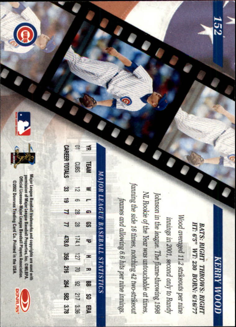 2002 Studio Baseball "Main Set" Cards #1 to #248 - Picture 165 of 231
