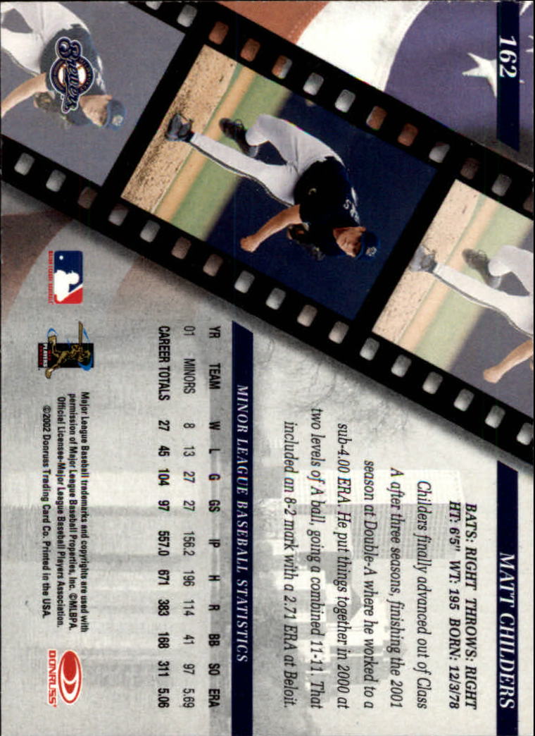 2002 Studio Baseball "Main Set" Cards #1 to #248 - Picture 175 of 231