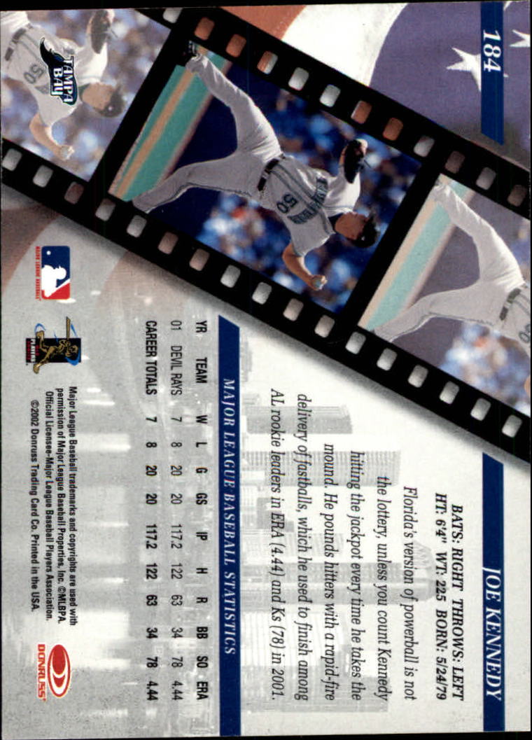 2002 Studio Baseball "Main Set" Cards #1 to #248 - Picture 199 of 231