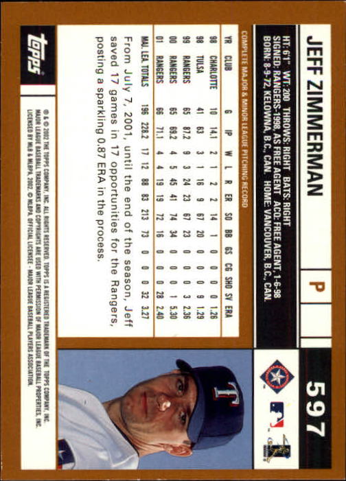 A5422- 2002 Topps Limited BB Cards 539-719 +Rookies -You Pick- 15+ FREE US SHIP - Picture 107 of 293