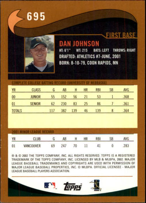 A5422- 2002 Topps Limited BB Cards 539-719 +Rookies -You Pick- 15+ FREE US SHIP - Picture 281 of 293
