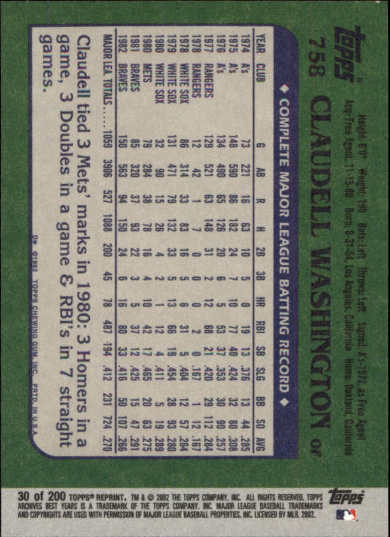 2002 Topps Archives Baseball - Picture 35 of 231