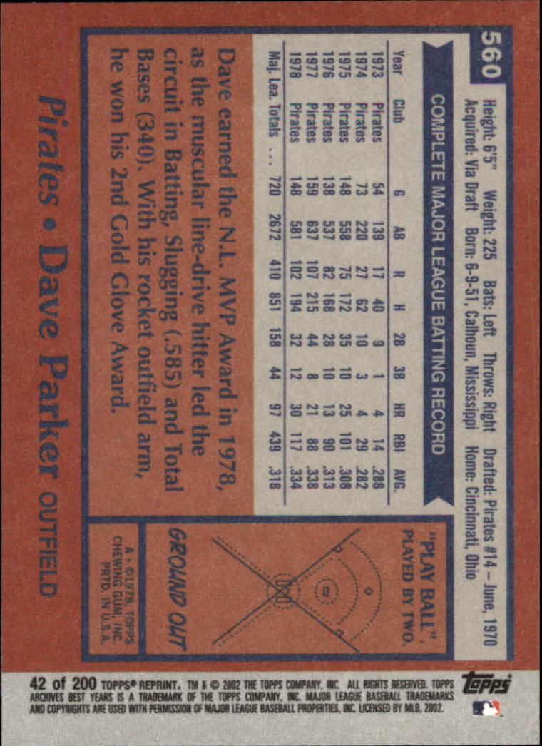 2002 Topps Archives Baseball - Picture 49 of 231