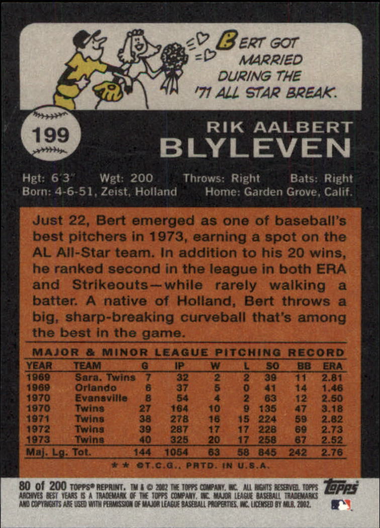 2002 Topps Archives Baseball - Picture 89 of 231