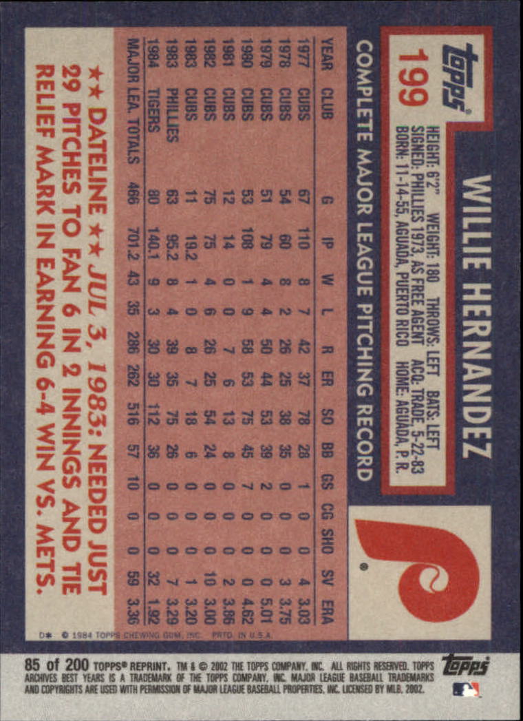 2002 Topps Archives Baseball - Picture 93 of 231