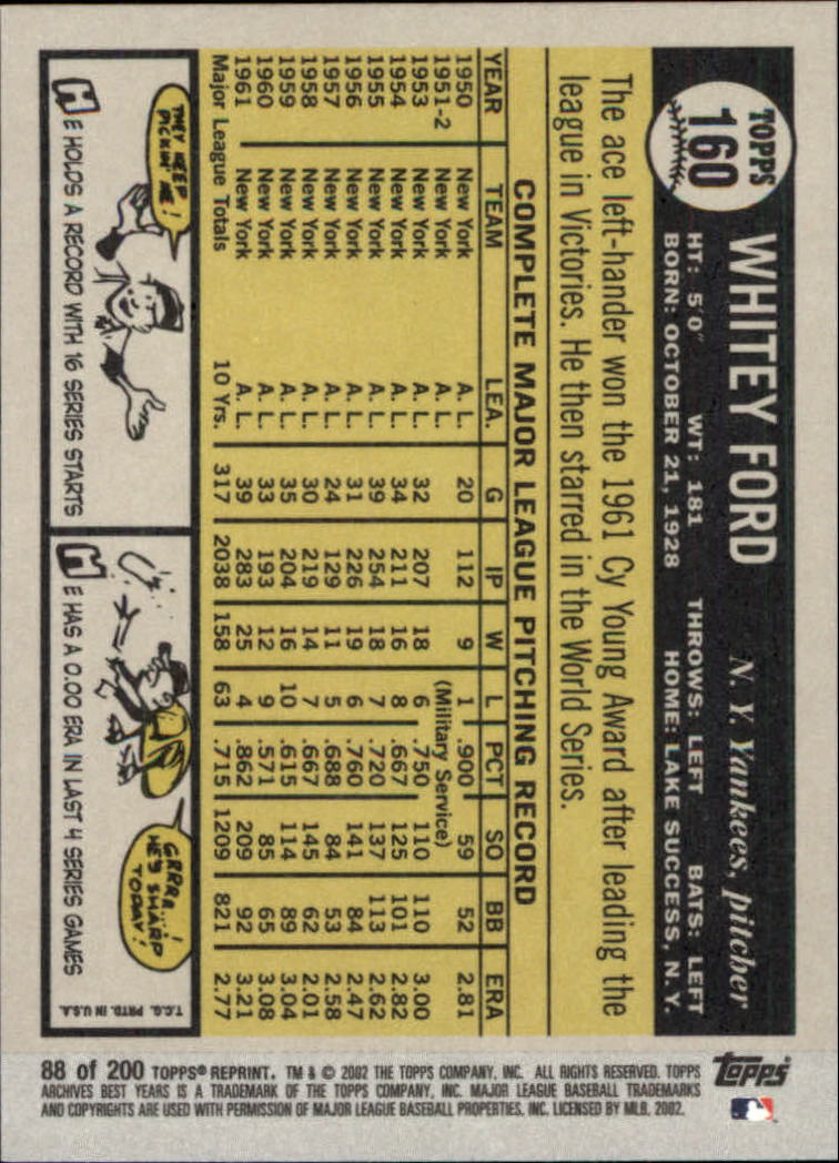 2002 Topps Archives Baseball - Picture 97 of 231