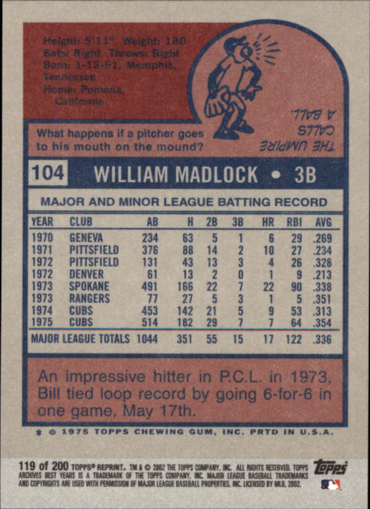 2002 Topps Archives Baseball - Picture 133 of 231