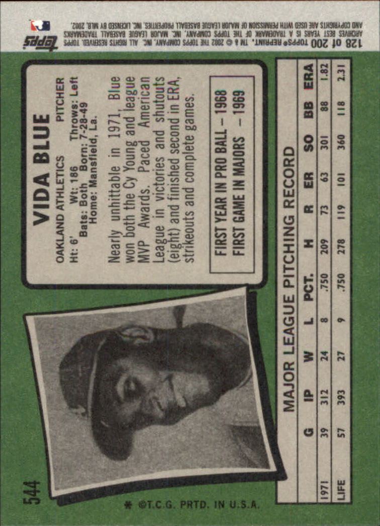 2002 Topps Archives Baseball - Picture 145 of 231