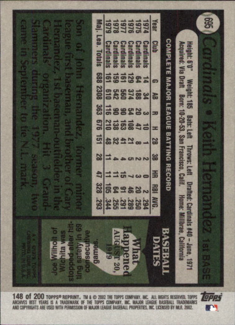 2002 Topps Archives Baseball - Picture 175 of 231