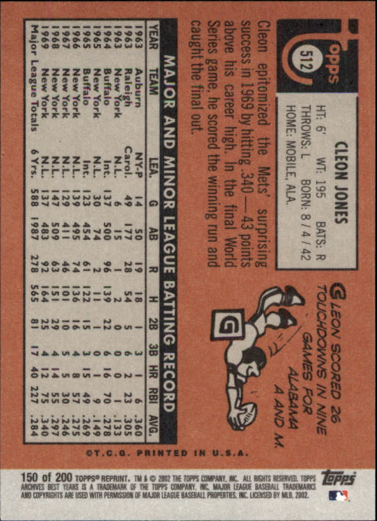 2002 Topps Archives Baseball - Picture 177 of 231