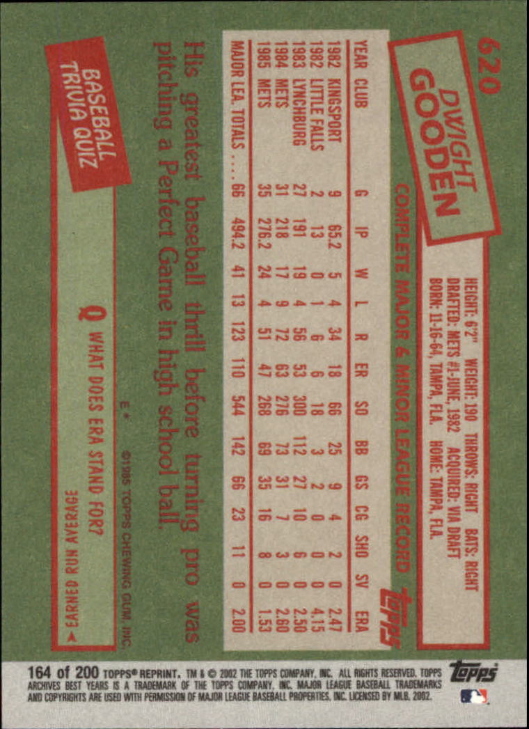 2002 Topps Archives Baseball - Picture 187 of 231