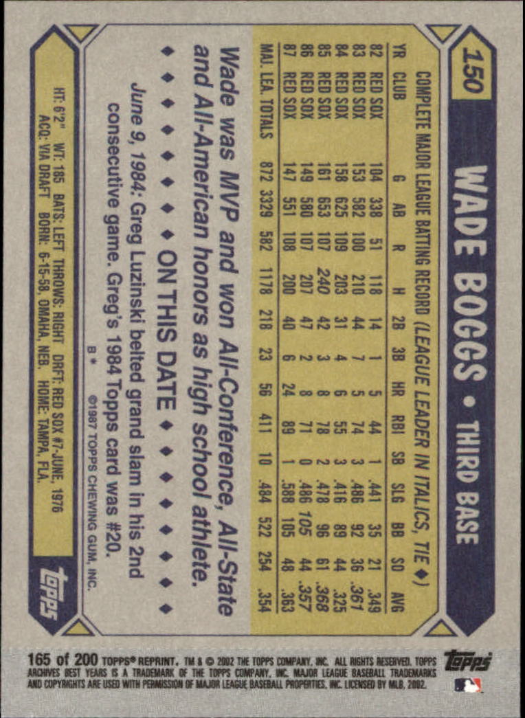 2002 Topps Archives Baseball - Picture 189 of 231