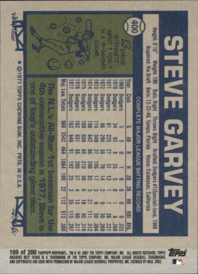 2002 Topps Archives Baseball - Picture 191 of 231