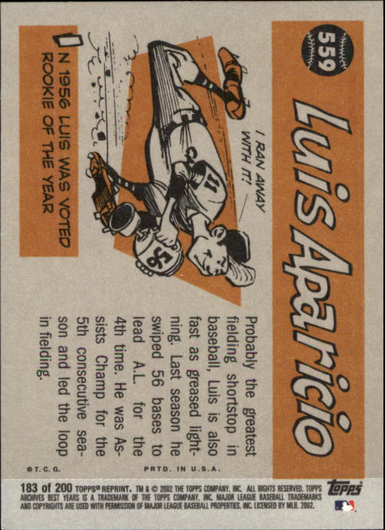 2002 Topps Archives Baseball - Picture 207 of 231
