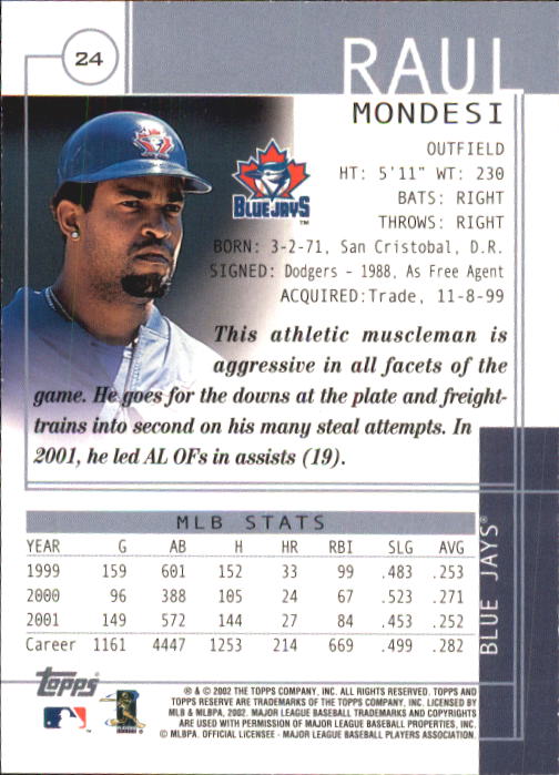 2002 Topps Reserve Baseball - Picture 9 of 87