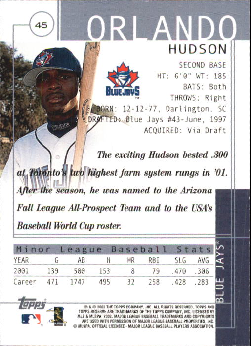 2002 Topps Reserve Baseball - Picture 19 of 87