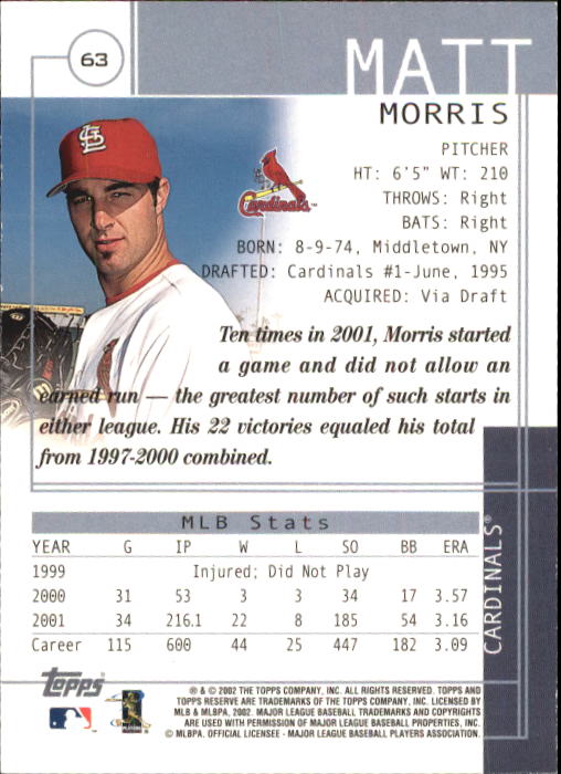 2002 Topps Reserve Baseball - Picture 35 of 87
