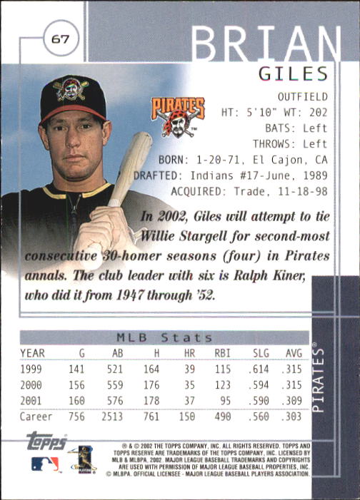 2002 Topps Reserve Baseball - Picture 41 of 87