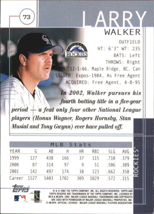2002 Topps Reserve Baseball - Picture 45 of 87