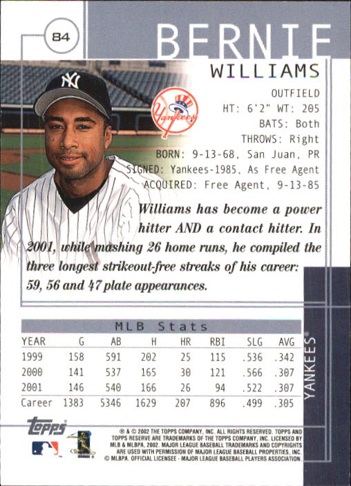 2002 Topps Reserve Baseball - Picture 51 of 87